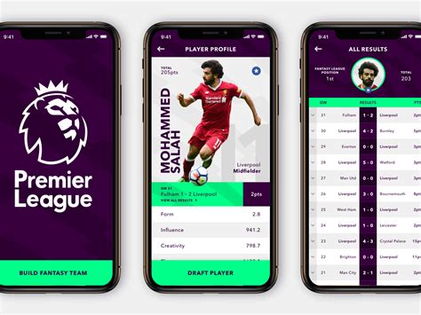 official premier league fantasy football app