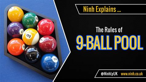 official rules for 9 ball pool