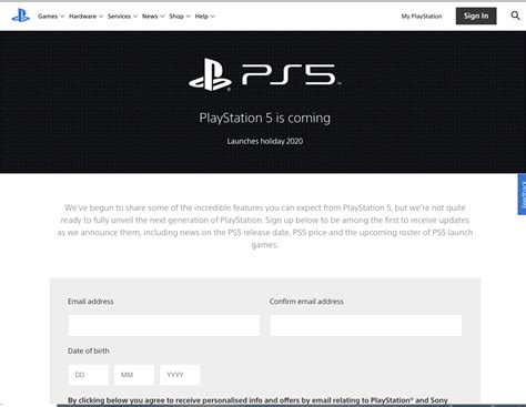 official sony playstation website
