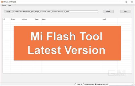 official xiaomi flash tool