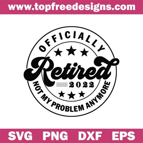 Clip Art Art & Collectibles Awesome Cool svg Retirement svg Officially