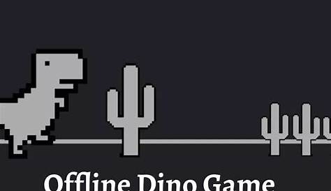 Hacked Google offline dino game - YouTube