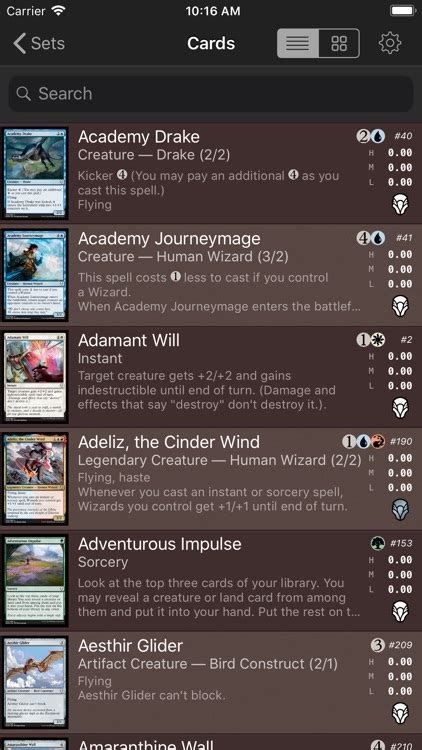 Offline Mtg Card Database