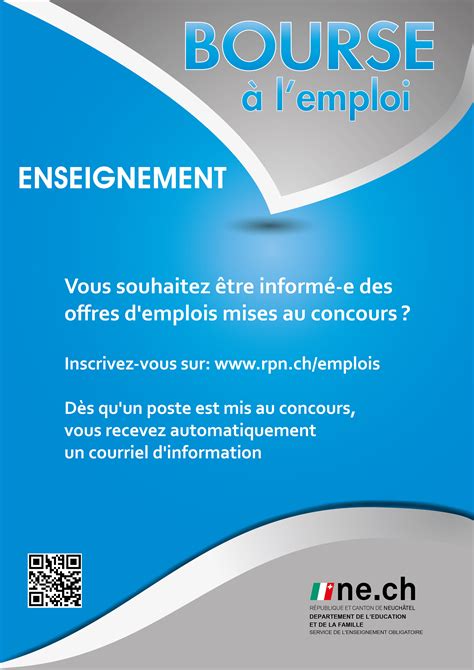 offre d'emploi neuchâtel ch