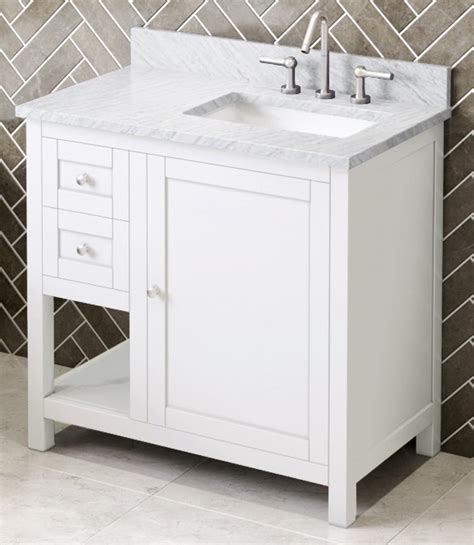 Offset Vanity Top Right