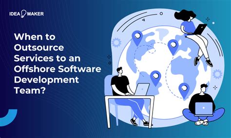 Global team doing offshore outsource software development