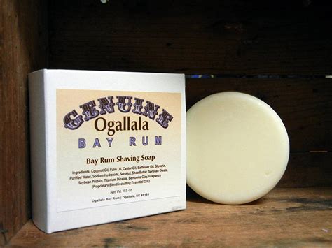 ogallala bay rum shaving soap