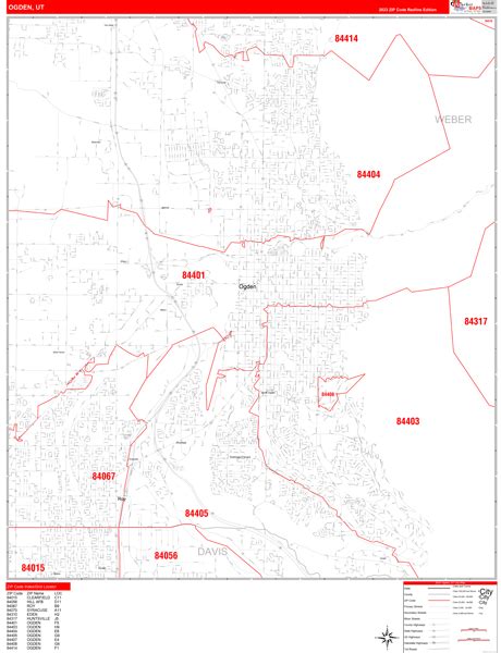 Ogden Ut Zip Code Map
