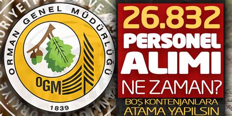 ogm 26 bin personel alımı