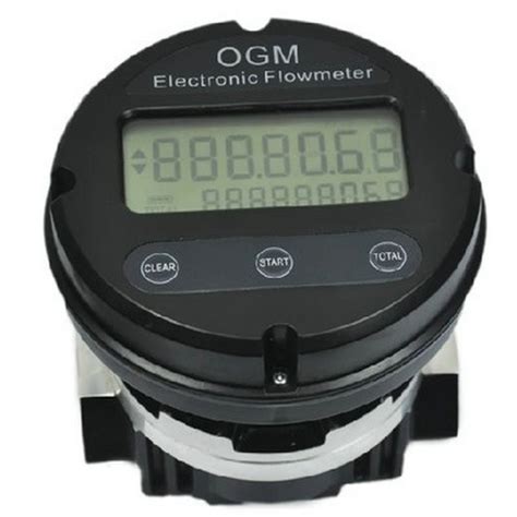Ogm Electronic Flow Meter Manual