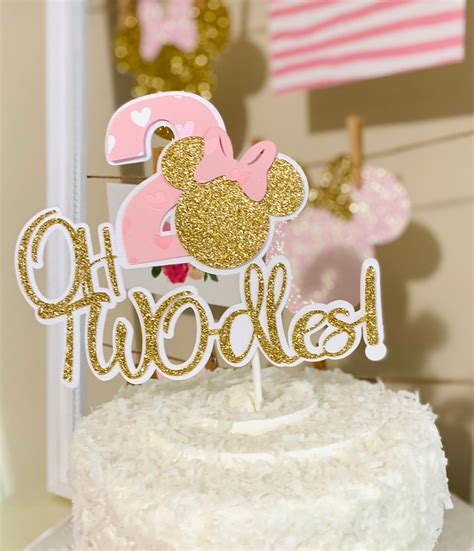 Oh Twodles Cake Topper: Sweet Customization for Any Celebration