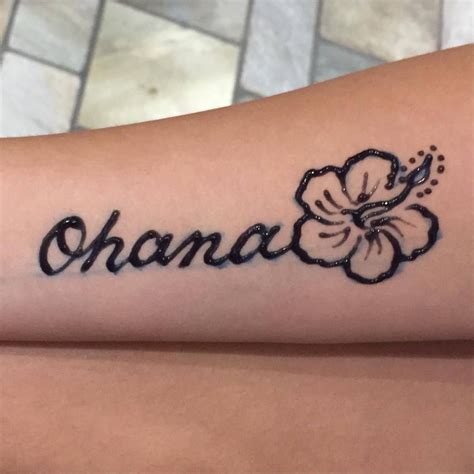 +21 Ohana Tattoo Design Ideas