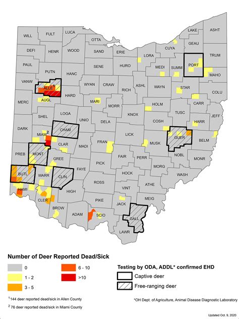 Ohio Ehd Map 2022