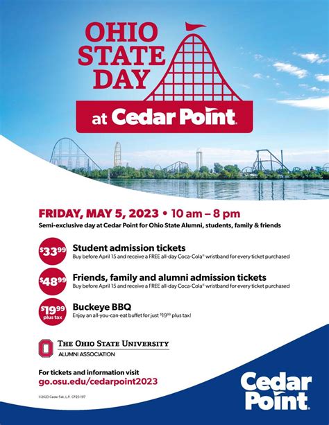 CANCELED Ohio State Day at Cedar Point Ohio State Alumni Association