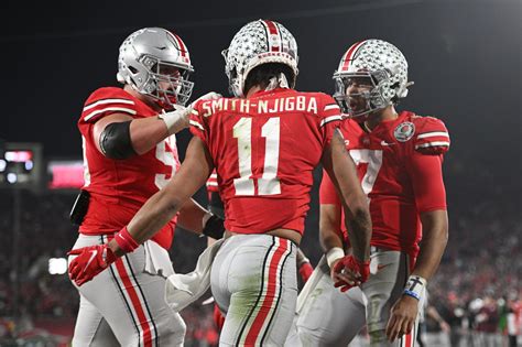 Ohio State Sets Big Ten Record by Having 7 Different Players Catch a TD