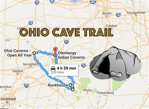 ohio caves map