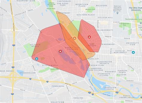 ohio edison power outages today by zip code map