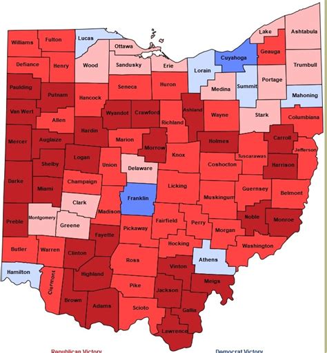 ohio election results 2022 by county