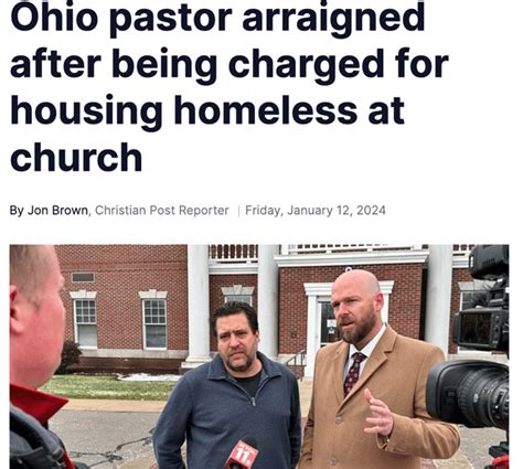 ohio pastor housing homeless