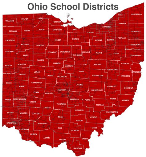 Ohio School District List