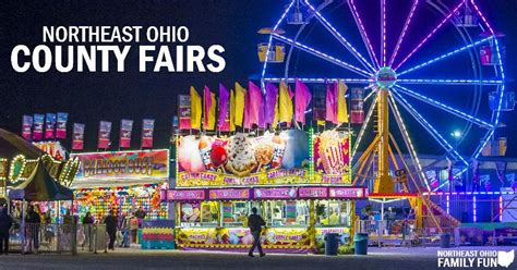 ohio state county fairs by date