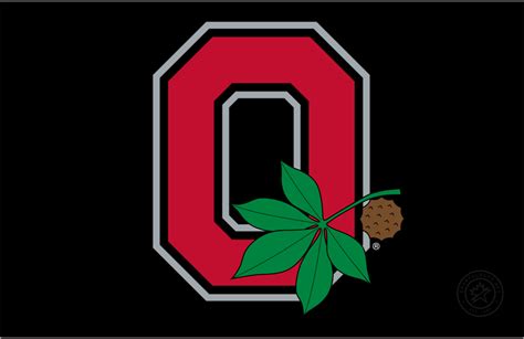 Ohio State Logo With Leaf