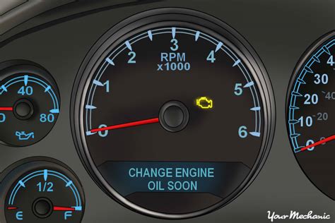 Oil Change Engine Light Code