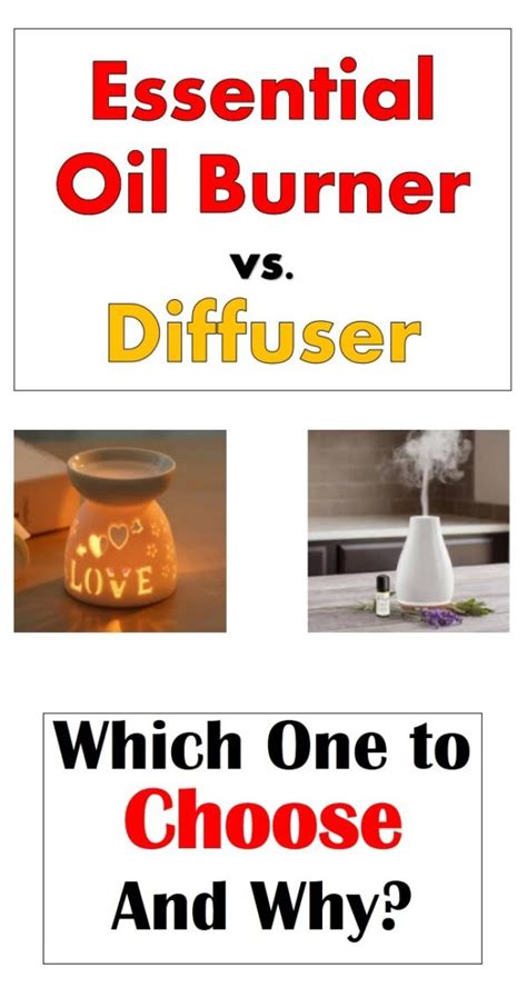 Oil Diffuser Vs Oil Burner