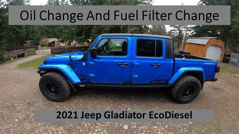 oil for 2021 jeep gladiator diesel