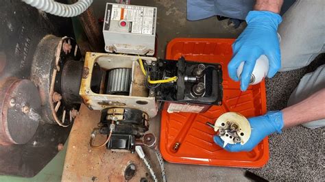 Oil Furnace Electrode Replacement