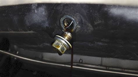 Oil Leaking At Drain Plug