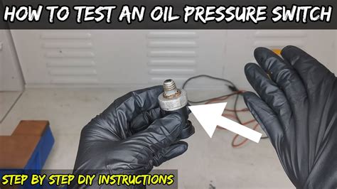 Oil Pressure Sensor Test
