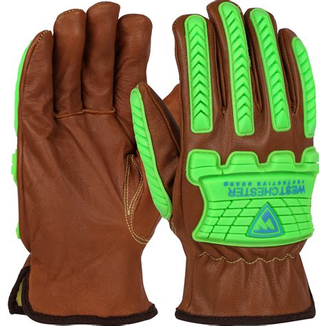 oil resistant impact gloves
