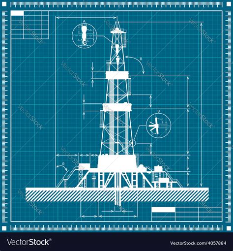oil rig blueprint
