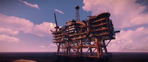 oil rig rust