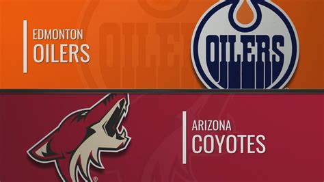 oilers vs coyotes game