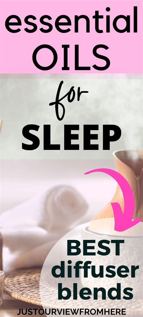 Oils For Diffuser To Help Sleep