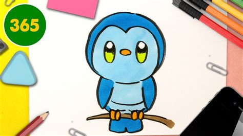 oiseau dessin kawaii animaux 365