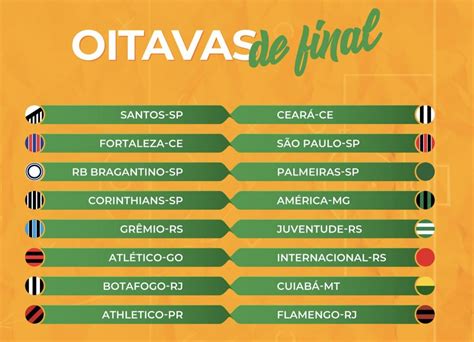oitavas de final copa do brasil 2024