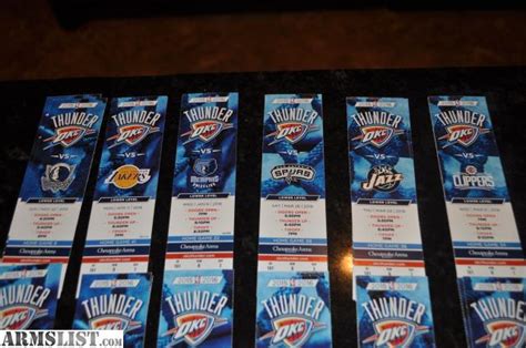 okc thunder tickets for sale