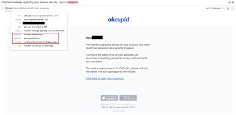 okcupid forgot email