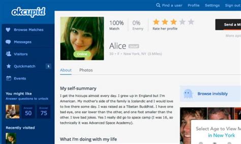 okcupid free dating site scam