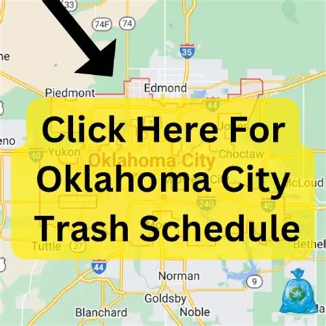 oklahoma city big trash day schedule