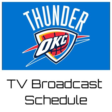 oklahoma city thunder tv