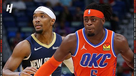 oklahoma city thunder vs pelicans