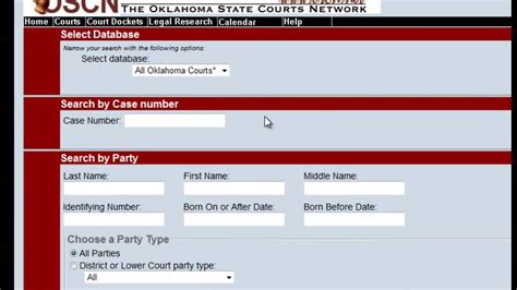 oklahoma court records search online