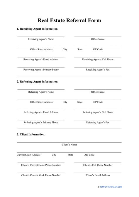 oklahoma real estate referral form