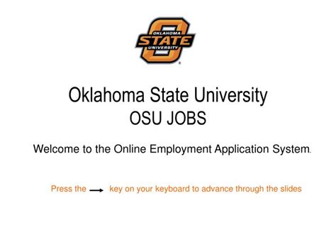 oklahoma state university jobs website