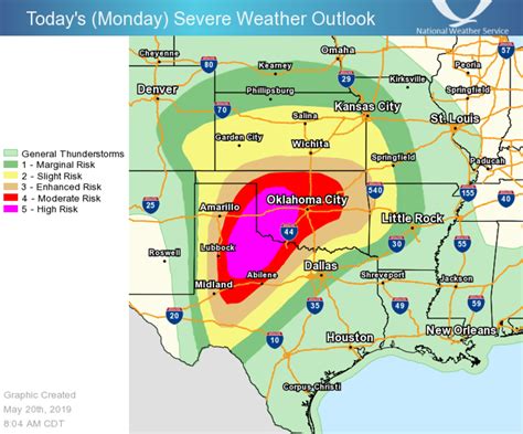 oklahoma tornado alley map