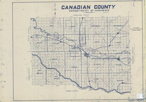 Oklahoma Township Range And Section Map